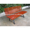 Outdoor wood bench wooden park bench solid wood bench